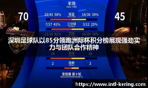 深圳足球队以85分领跑洲际杯积分榜展现强劲实力与团队合作精神